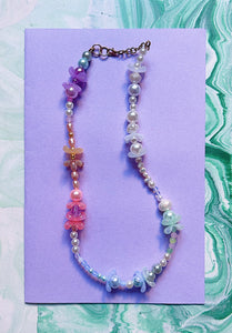 Pastel Rainbow - Pearly Necklace