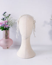 Load image into Gallery viewer, Pearl Bow Tassel Headband