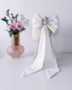 Double Bow Rhinestone Headband