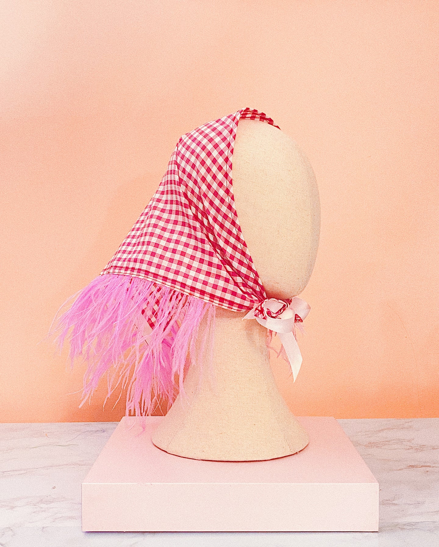 Wink Pink - Gingham Bandana