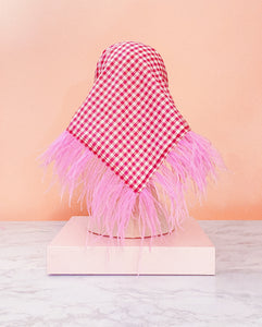 Wink Pink - Gingham Bandana