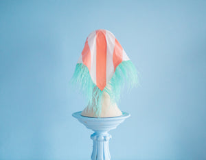 Feather Bandana - Mint Candy